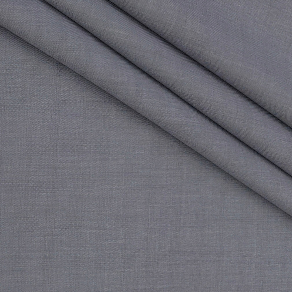 Trouser Fabric Siyaram Poly Viscose Mild Check Colour Purplish Grey